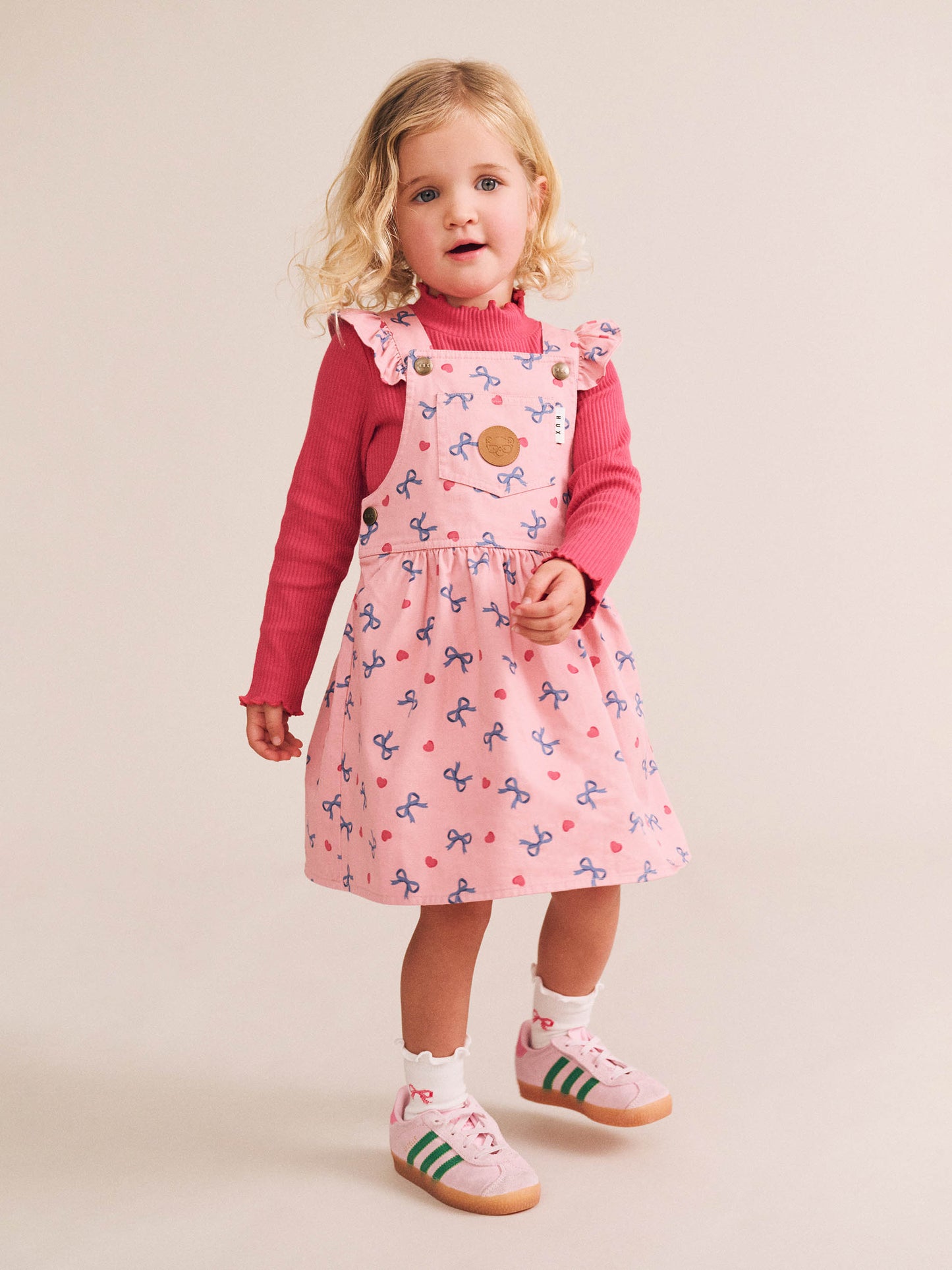 Huxbaby Cherry Rib Skivvy Cherry