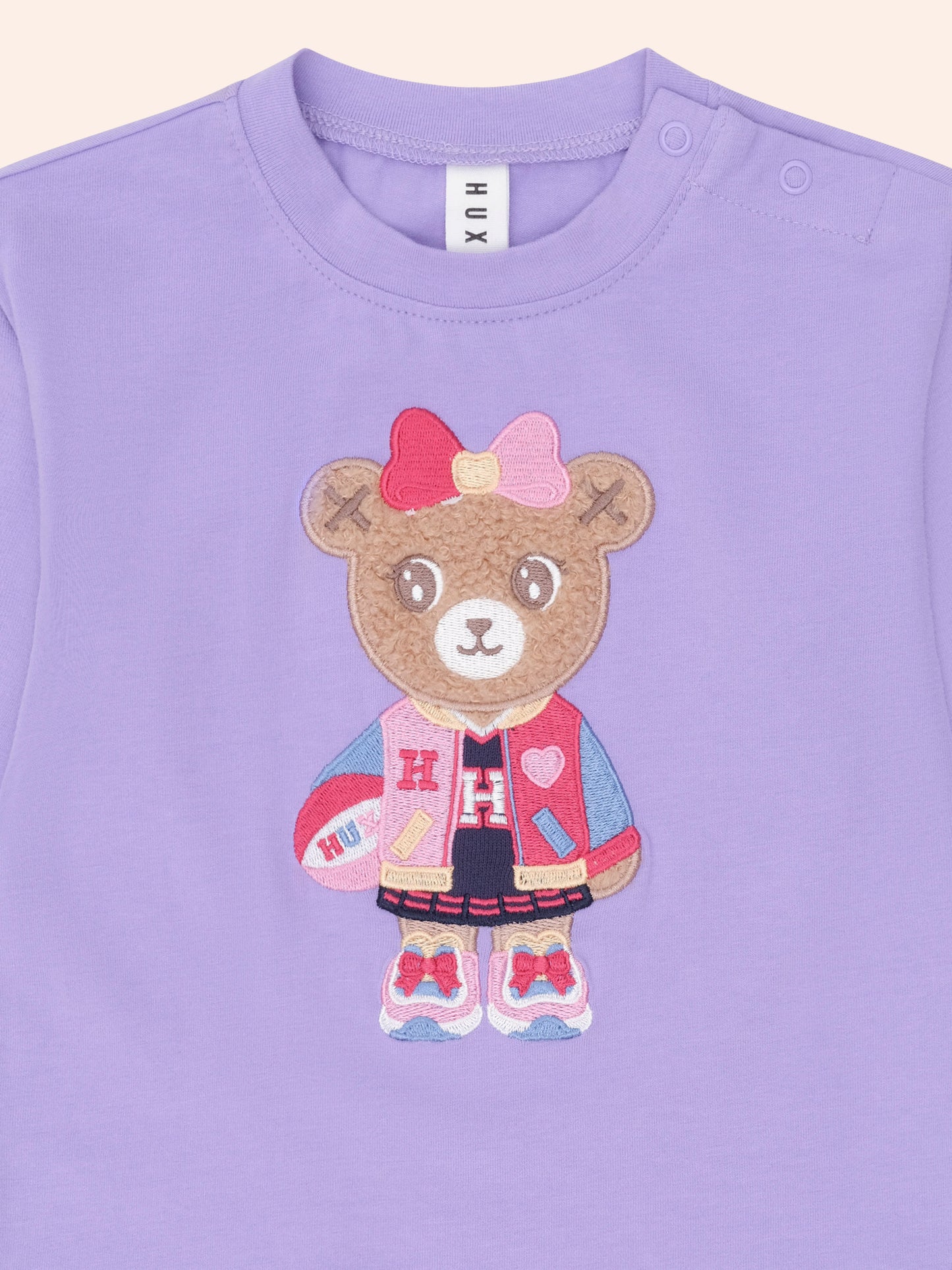 Huxbaby Baller Huxette Drop Sleeve Top Violet