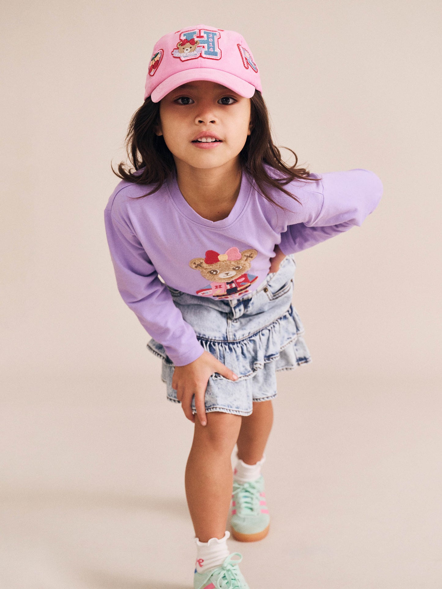 Huxbaby Baller Huxette Drop Sleeve Top Violet