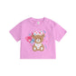 Huxbaby Party Huxette Boxy Tee Magenta