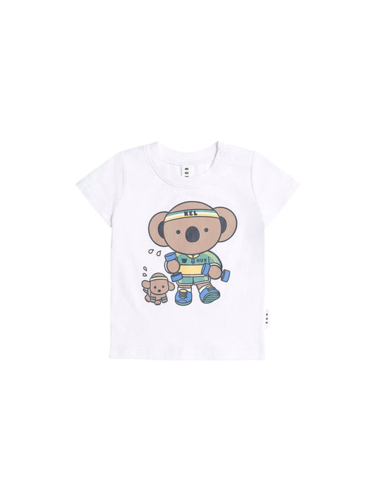 Huxbaby Kel Koala Tee White