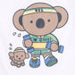 Huxbaby Kel Koala Tee White