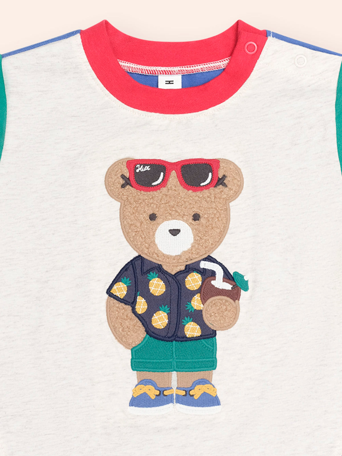 Huxbaby Tropical Hux Spliced Tee