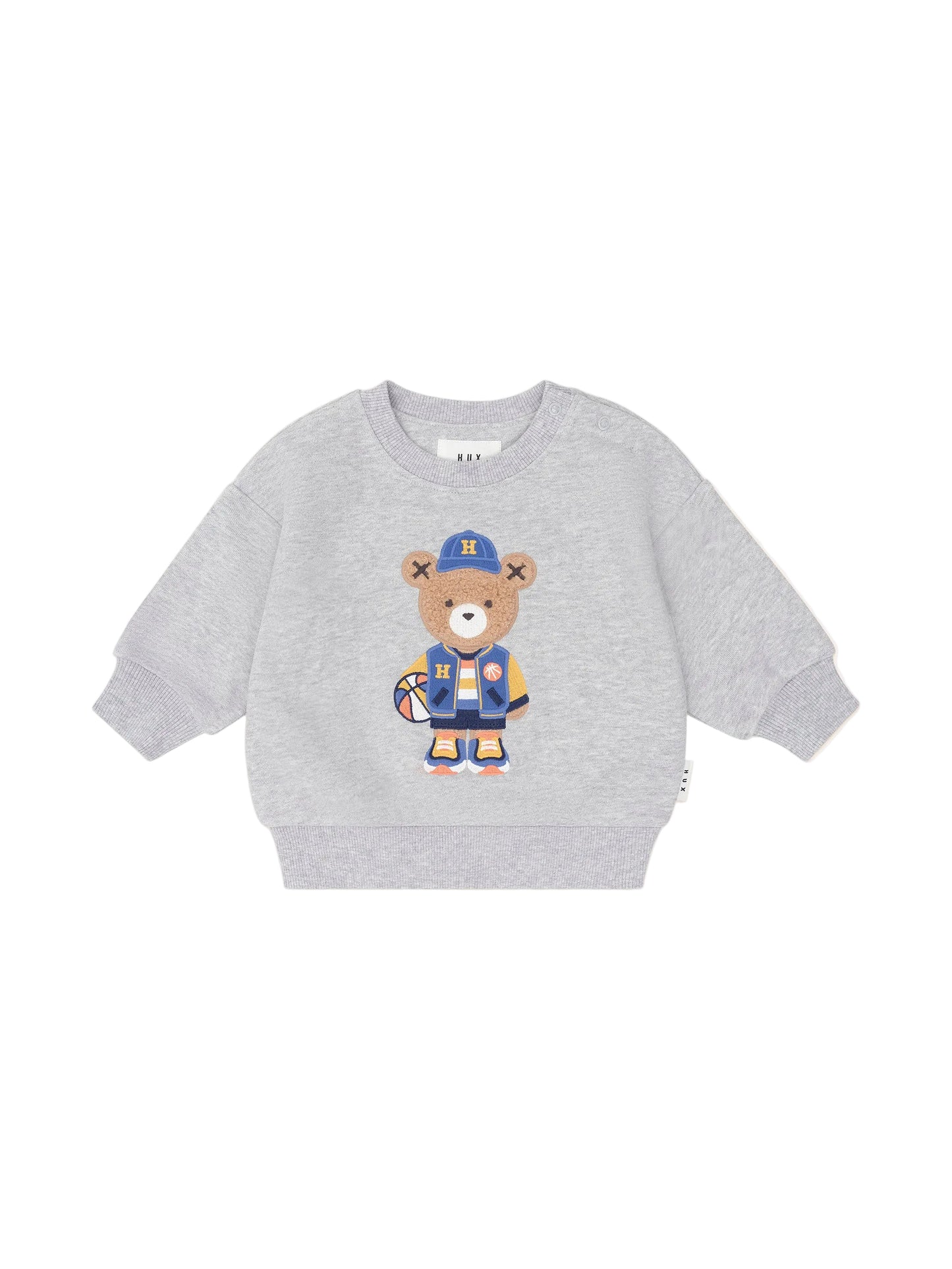 Huxbaby Baller Sweatshirt Grey Marle