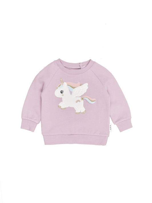 Huxbaby Magical Unicorn Jumper Orchid