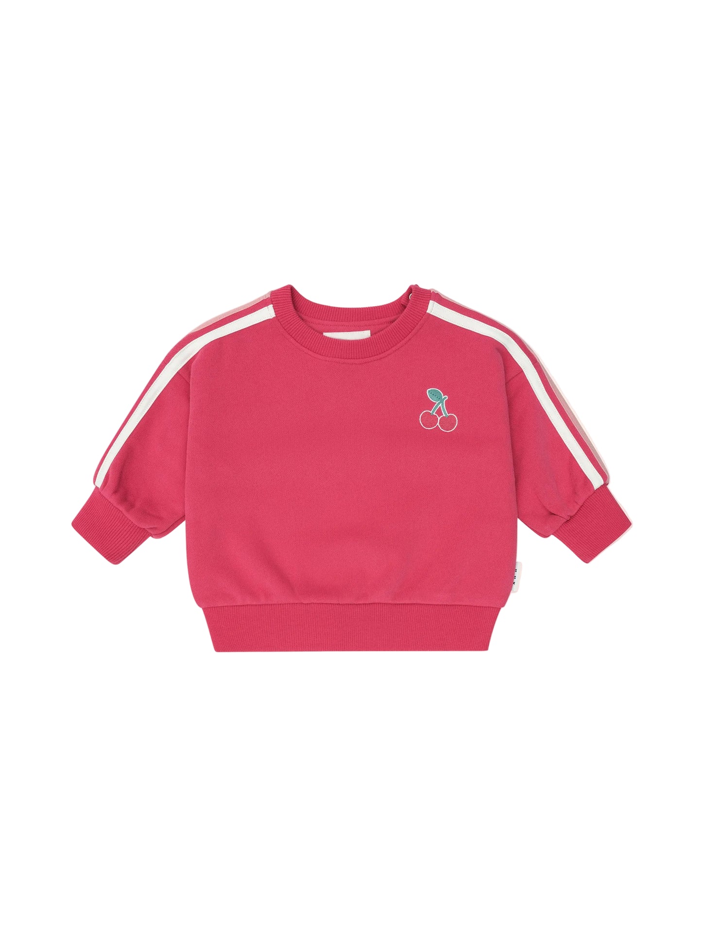 Huxbaby Cherry Racer Stripe Sweatshirt