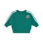 Huxbaby Racer Stripe Sweatshirt Emerald