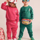 Huxbaby Racer Stripe Sweatshirt Emerald