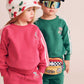 Huxbaby Racer Stripe Sweatshirt Emerald