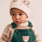 Huxbaby Classic Sponge Beanie Ecru
