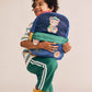 Huxbaby Racer Stripe Trackpant Emerald