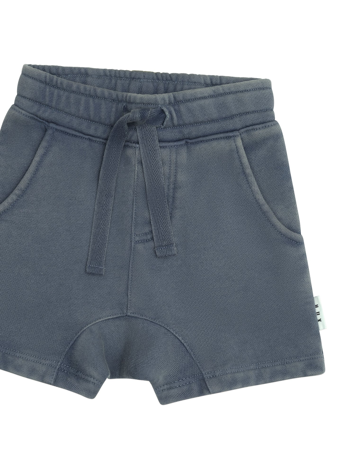 Huxbaby Slouch Short Washed Navy