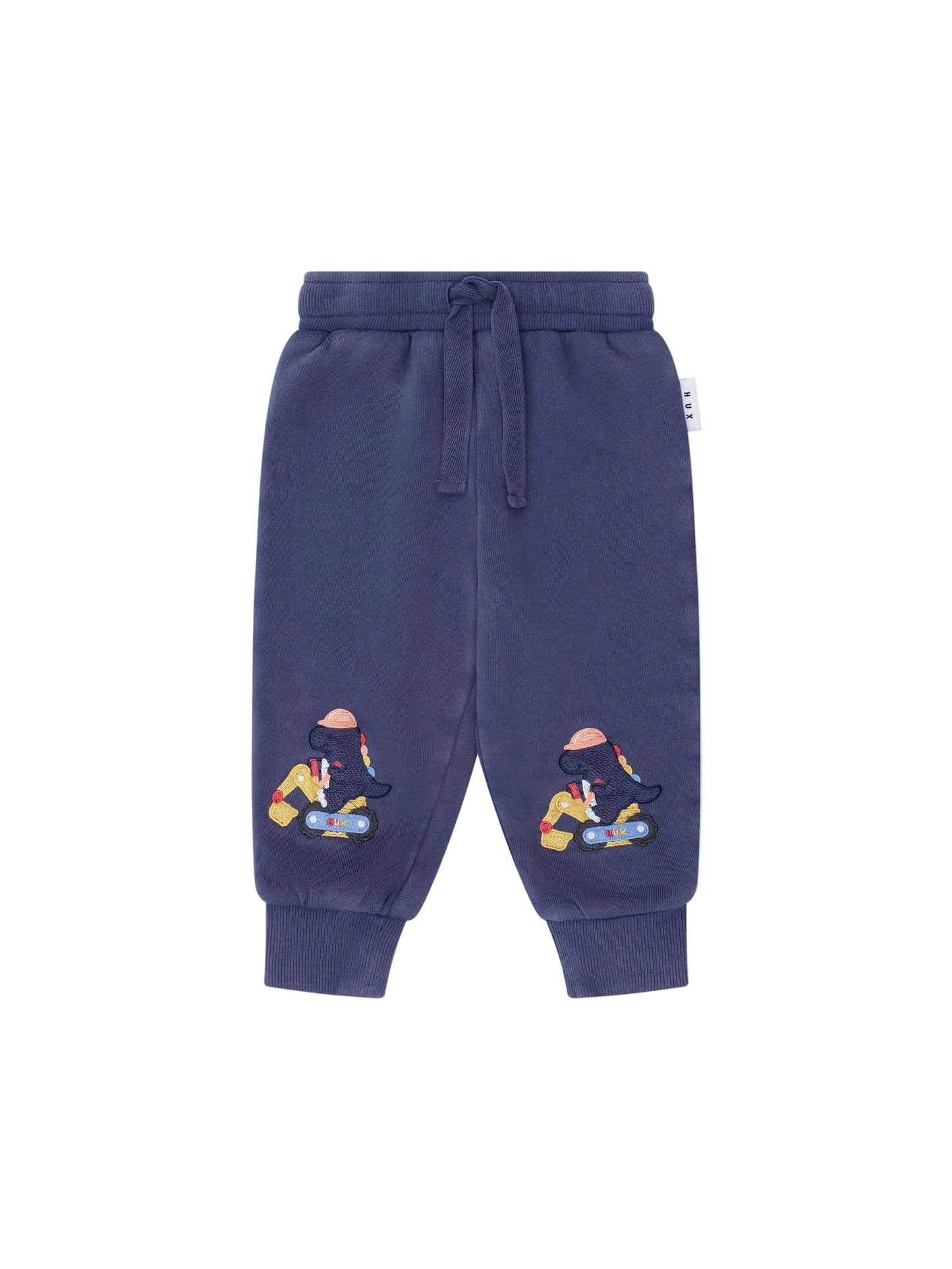 Huxbaby Tradie Dino Trackpant Washed Navy