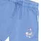 Huxbaby Baller Dino Sporty Stripe Short Vintage Blue