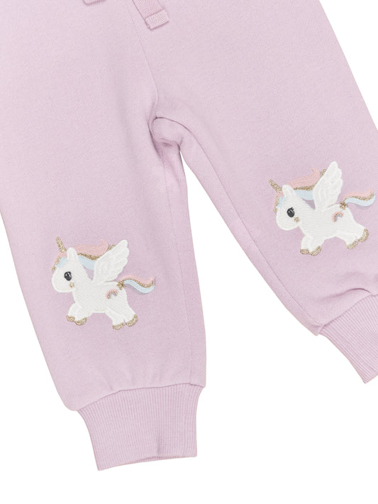 Huxbaby Magical Unicorn Retro Track Pant Orchid