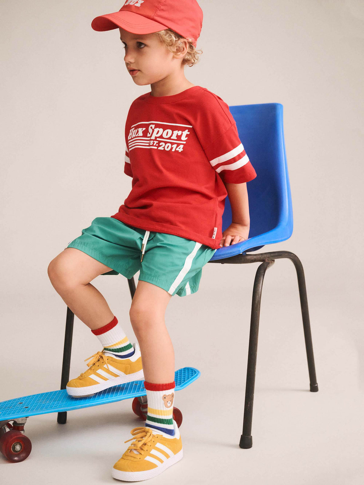 Huxbaby Ripstop Tape Short Vintage Green
