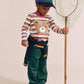 Huxbaby Cord Wide Leg Pant Forest