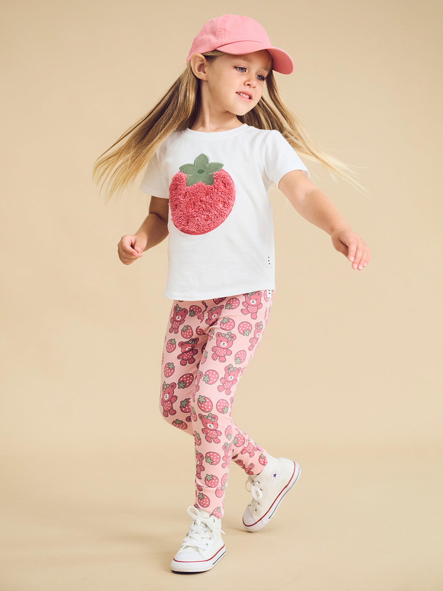 Huxbaby Berry Bear Legging Candy