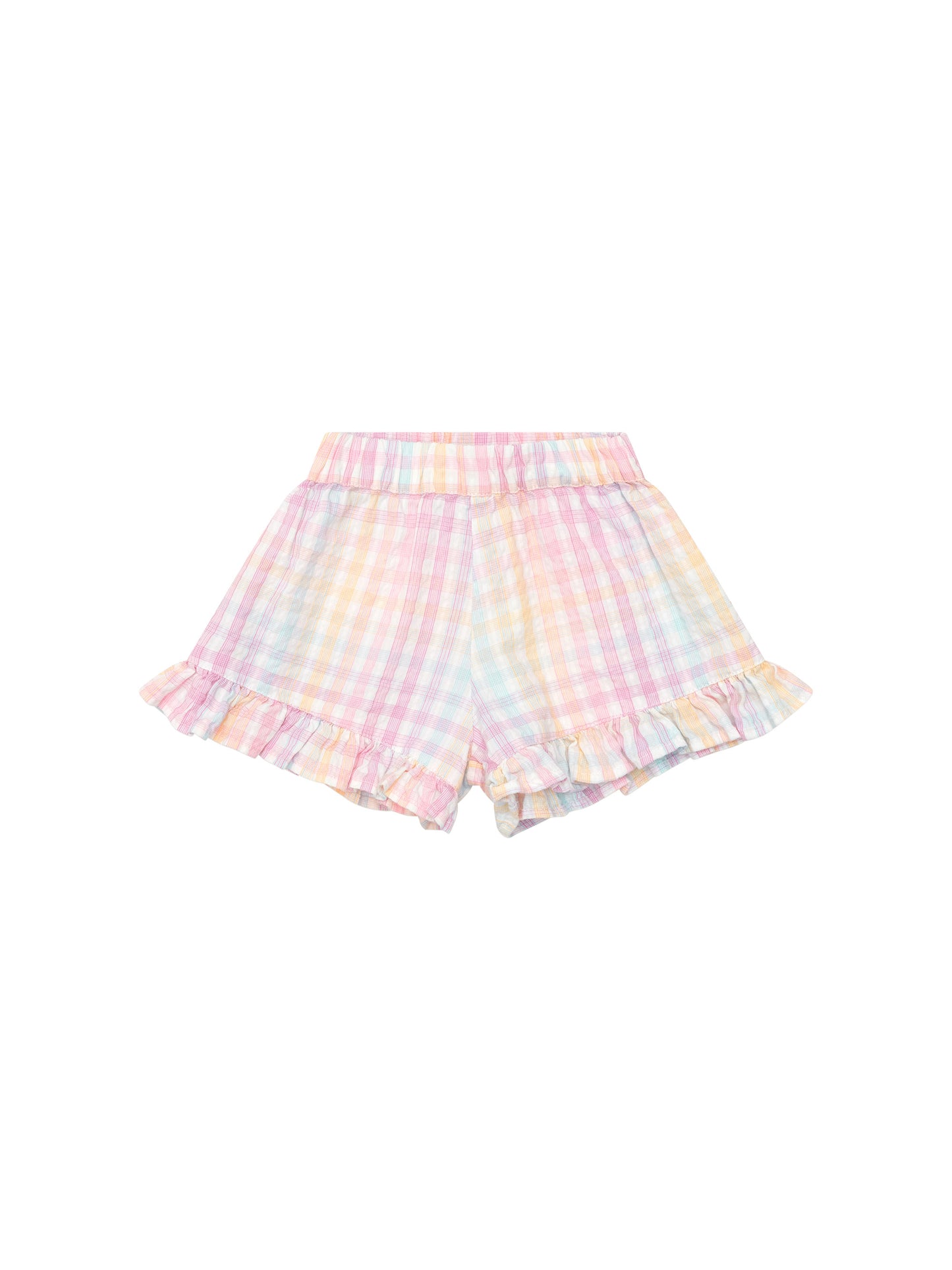 Huxbaby Rainbow Check Skort