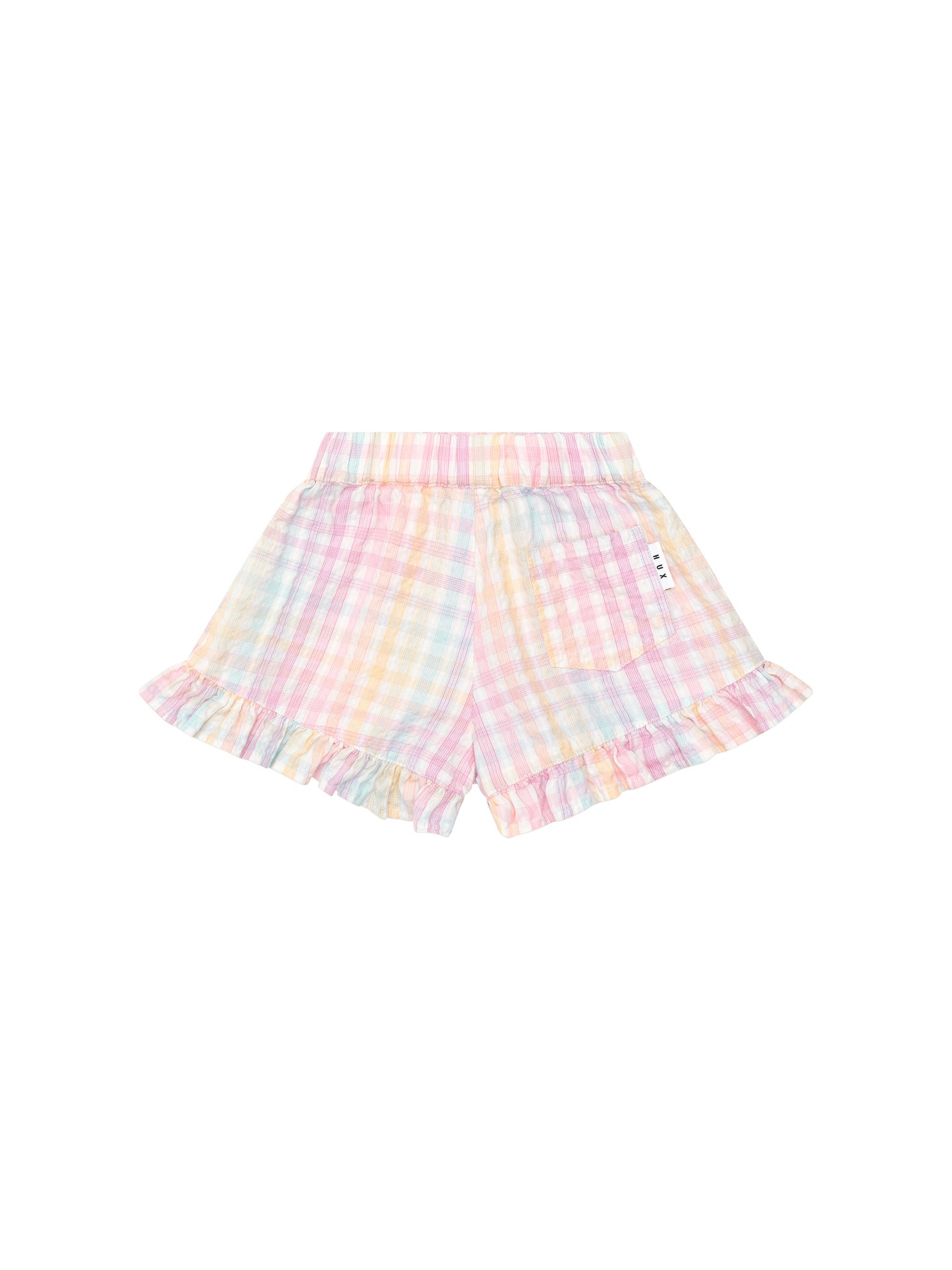 Huxbaby Rainbow Check Skort