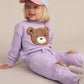 Huxbaby Furry Huxbear Trackpant Orchid