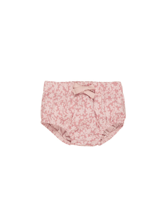 Huxbaby Smile Floral Bloomer Dusty Rose