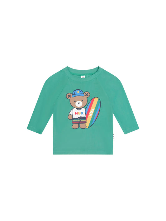 Huxbaby Surfer Hux Rashie Vintage Green