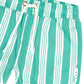 Huxbaby Vintage Green Stripe Boardshort