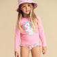 Huxbaby Rainbow Unicorn Swim Hat Candy