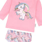 Huxbaby Rainbow Unicorn Swim Set Bubblegum + Candy