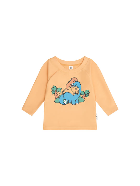 Huxbaby Cuddlesaurus Rashguard Buttercup