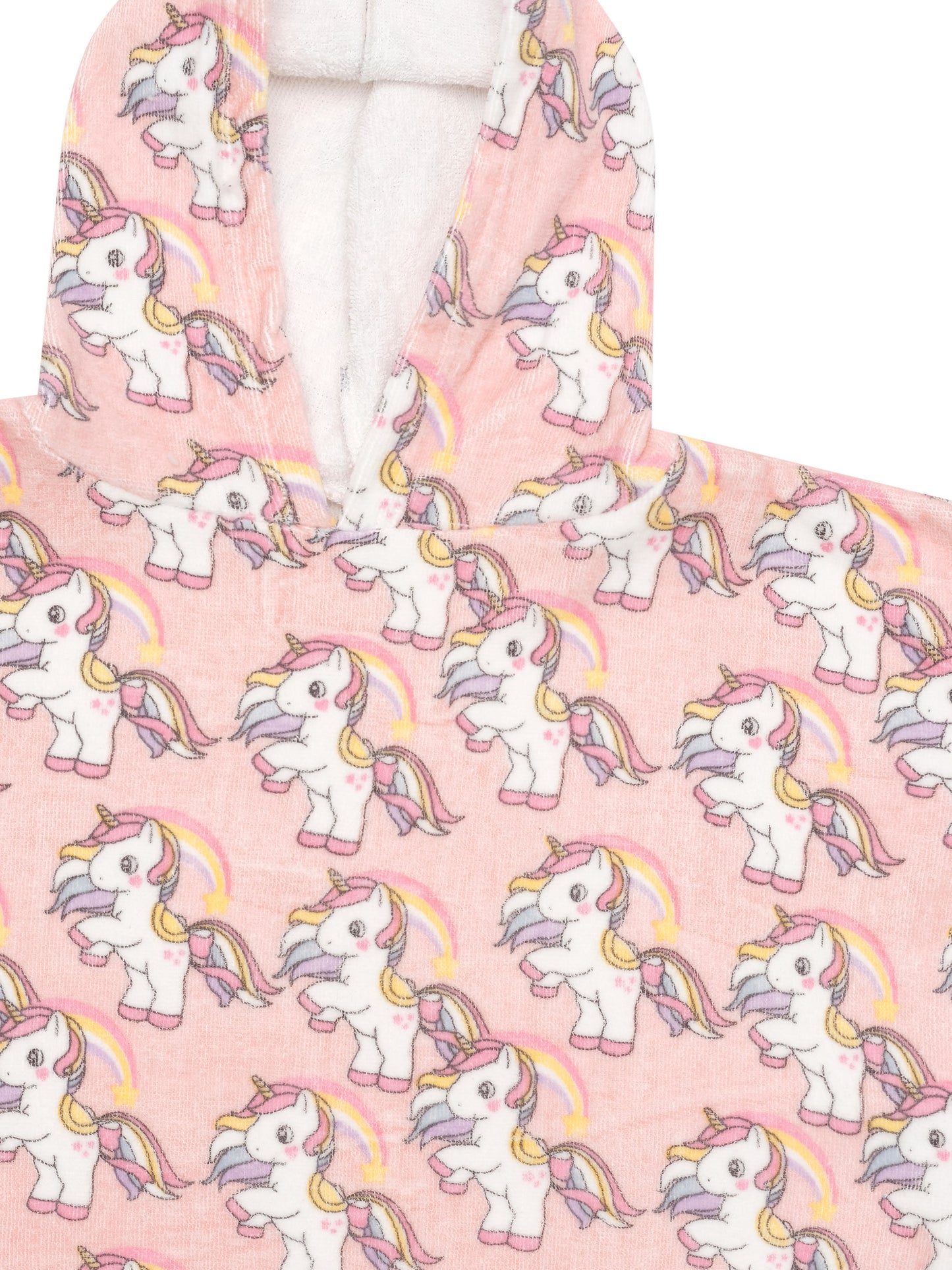 Huxbaby Rainbow Unicorn Swim Poncho Candy