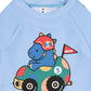 Huxbaby Racer Dino Rashguard Lake