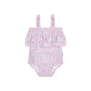 Huxbaby Bluebell Floral Frill Swimsuit Cherry Blossom