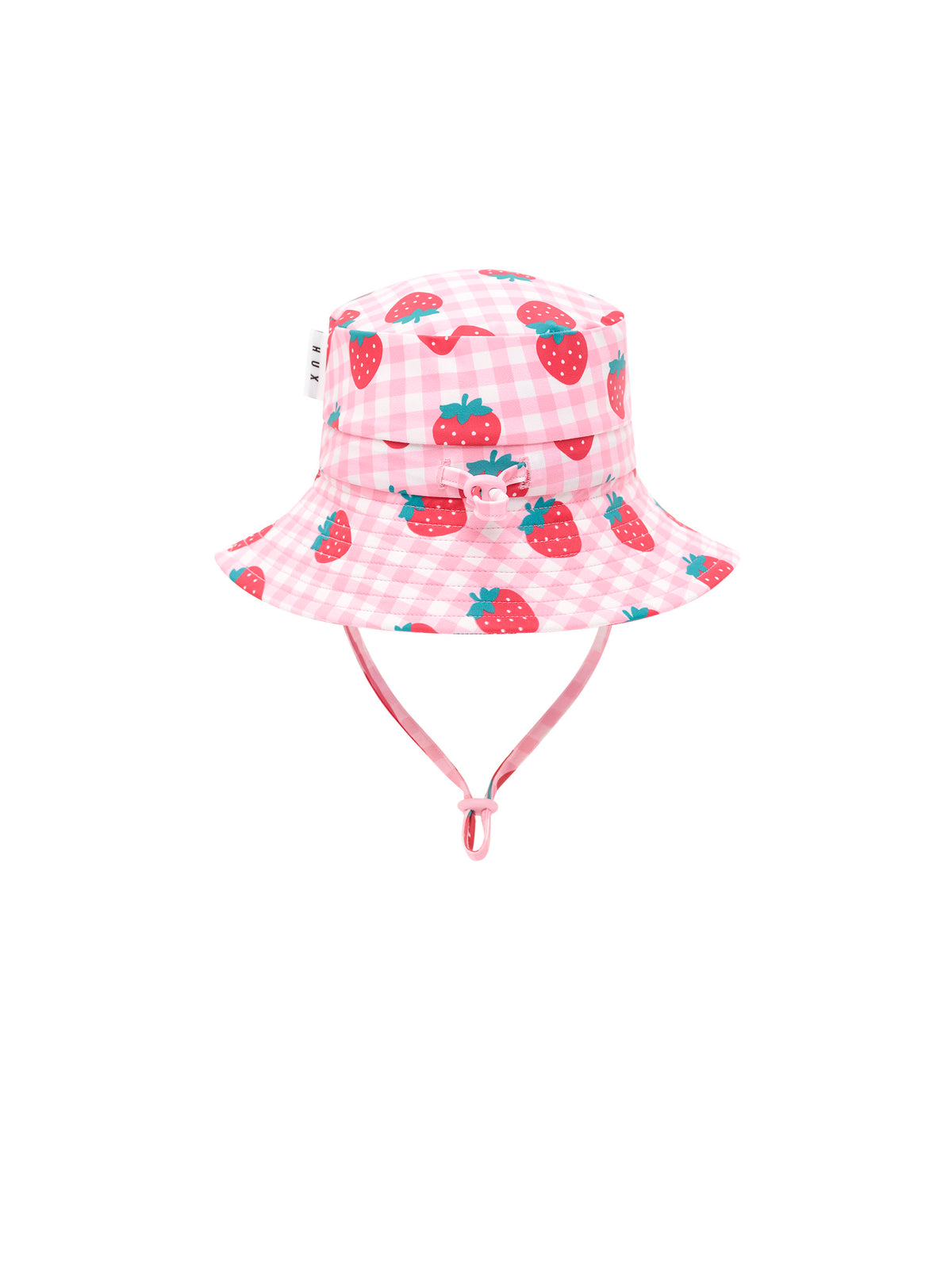 Huxbaby Strawberry Check Swim Hat