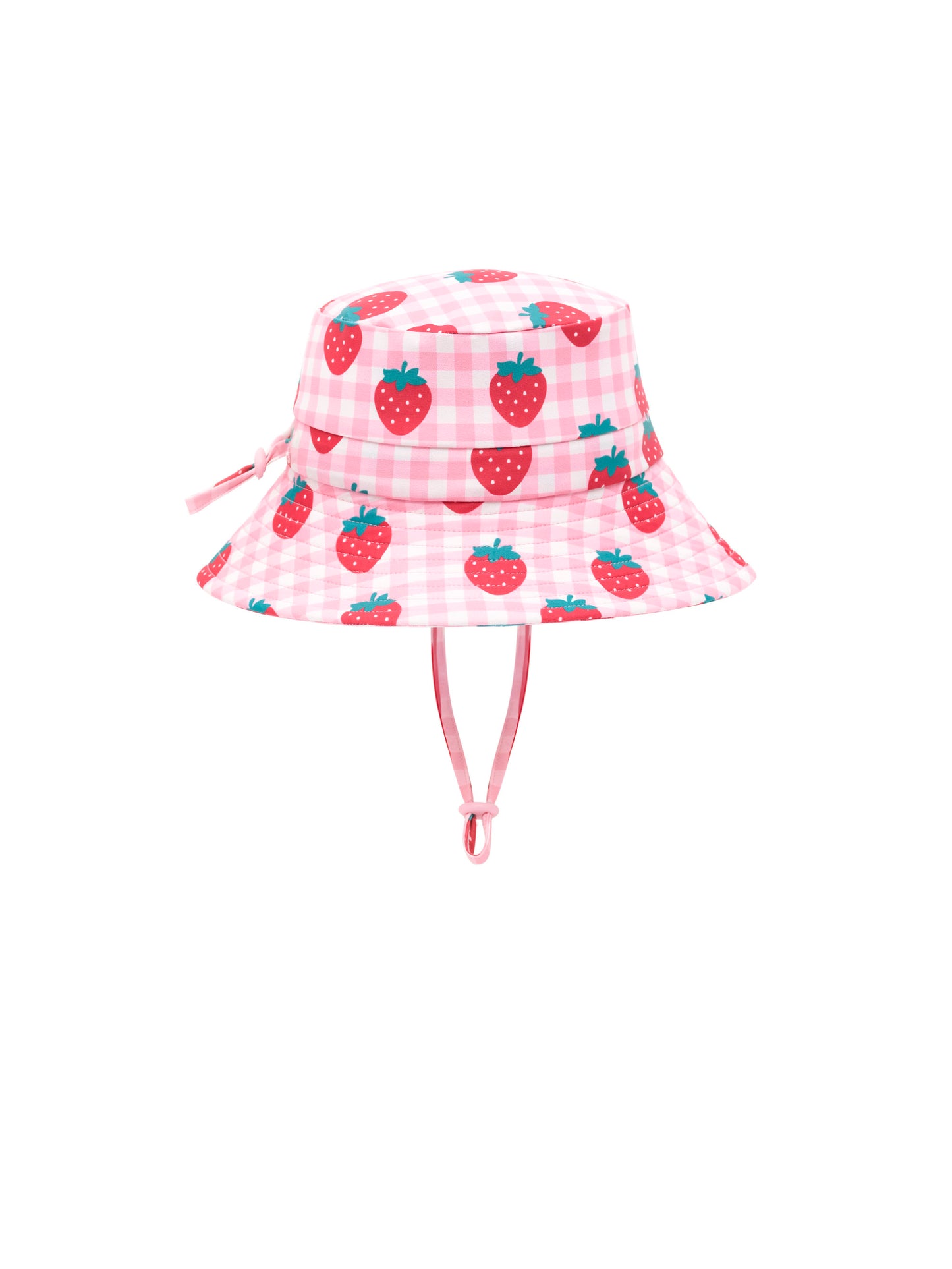 Huxbaby Strawberry Check Swim Hat