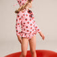 Huxbaby Strawberry Check Swim Hat