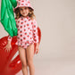 Huxbaby Strawberry Check 2 Piece Swim Set