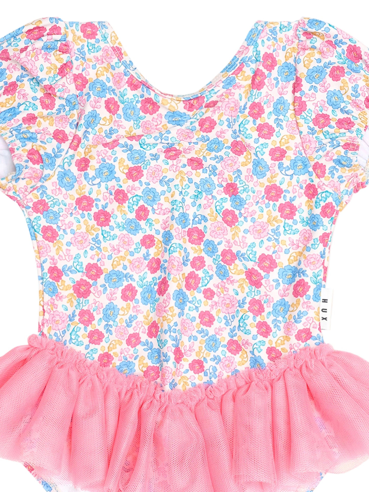 Huxbaby Vintage Floral Peplum Swimsuit