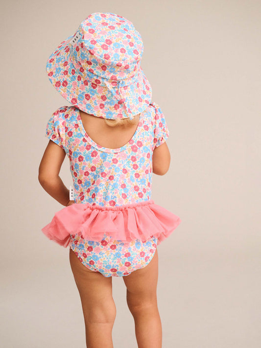 Huxbaby Vintage Floral Swim Hat