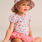 Huxbaby Vintage Floral Peplum Swimsuit