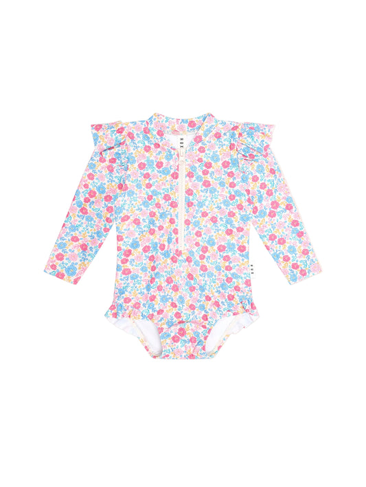 Huxbaby Vintage Floral Swimsuit