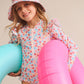 Huxbaby Vintage Floral Swim Hat
