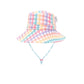 Huxbaby Rainbow Check Swim Hat