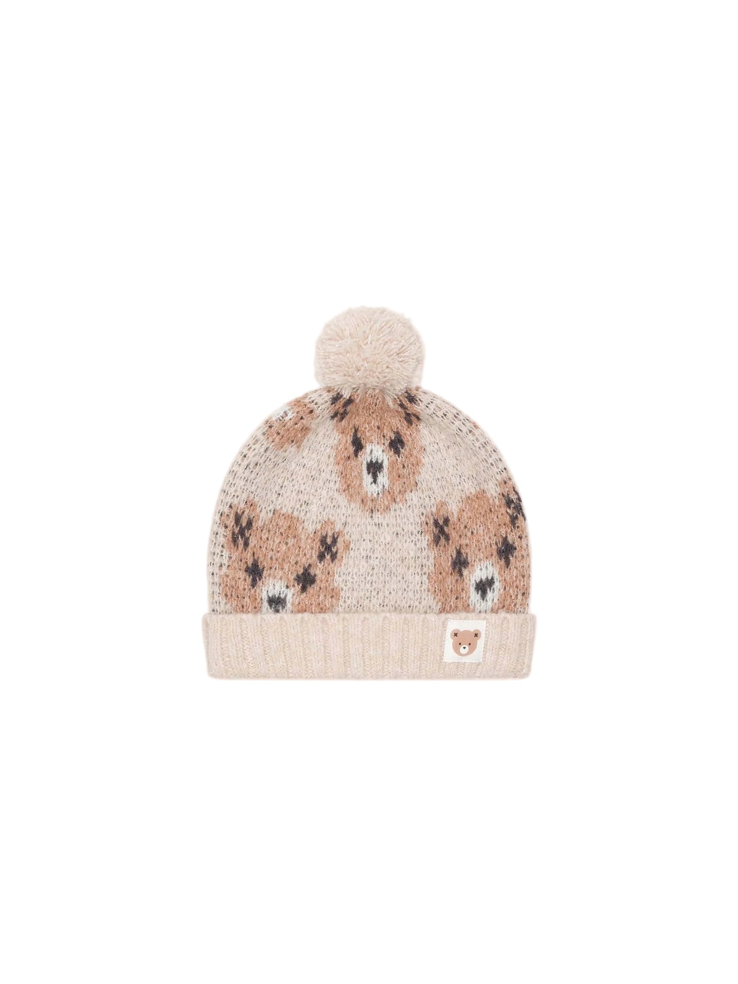 Huxbaby Classic Sponge Beanie Ecru