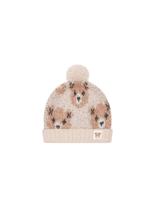 Huxbaby Classic Sponge Beanie Ecru