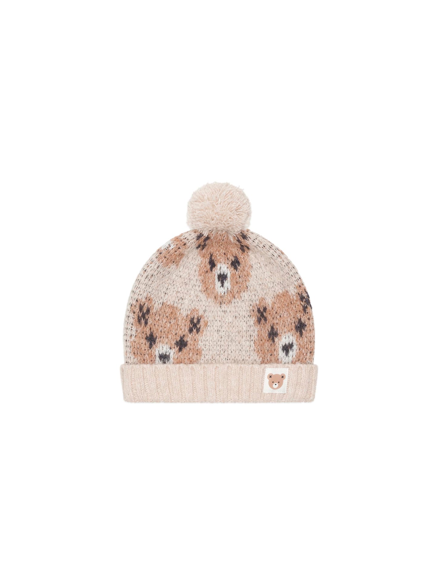 Huxbaby Huxbear Knit Beanie Ecru