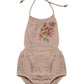 Bella and Lace Holly Romper Brandy Custard