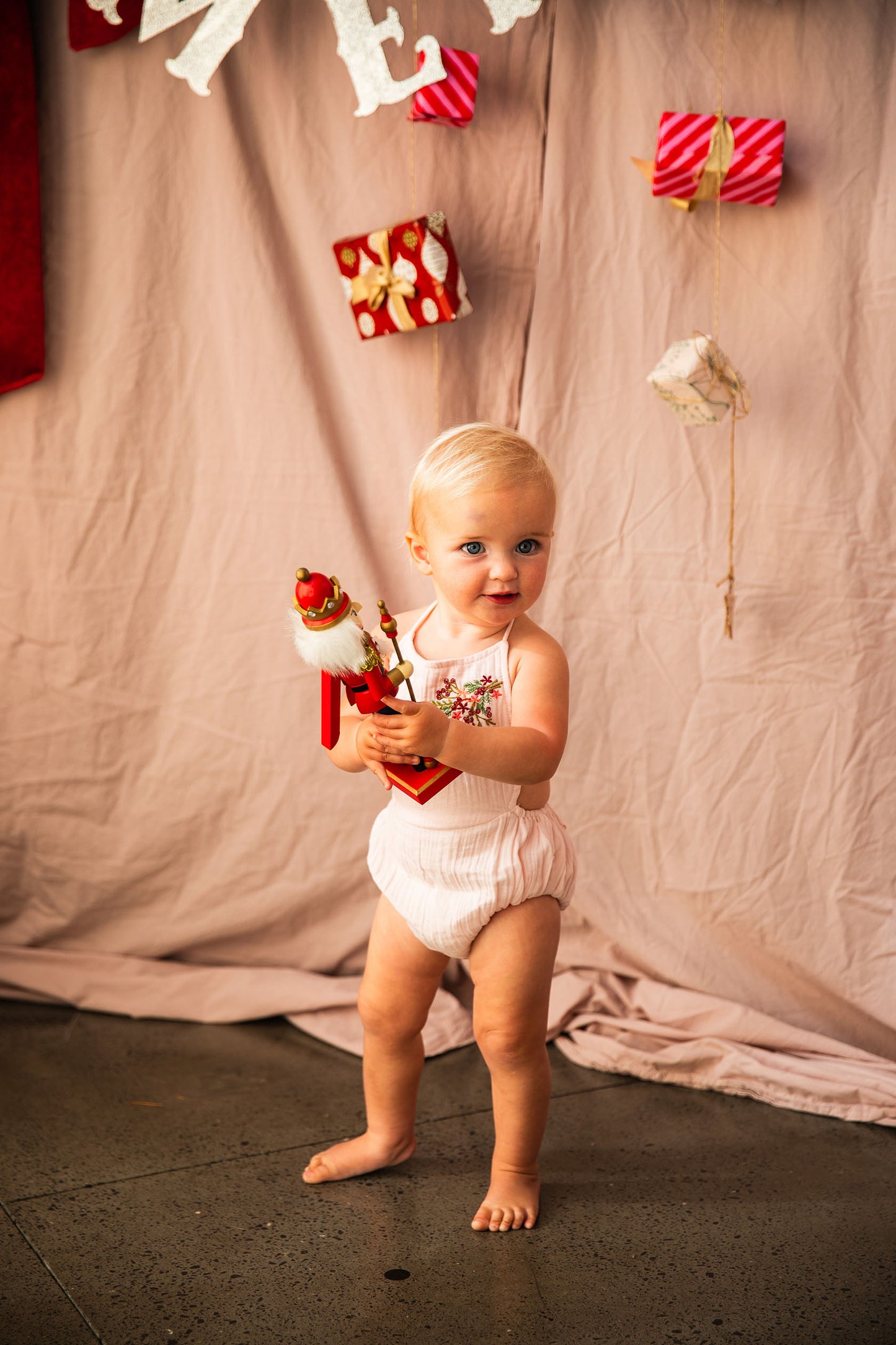 Bella and Lace Holly Romper Ham