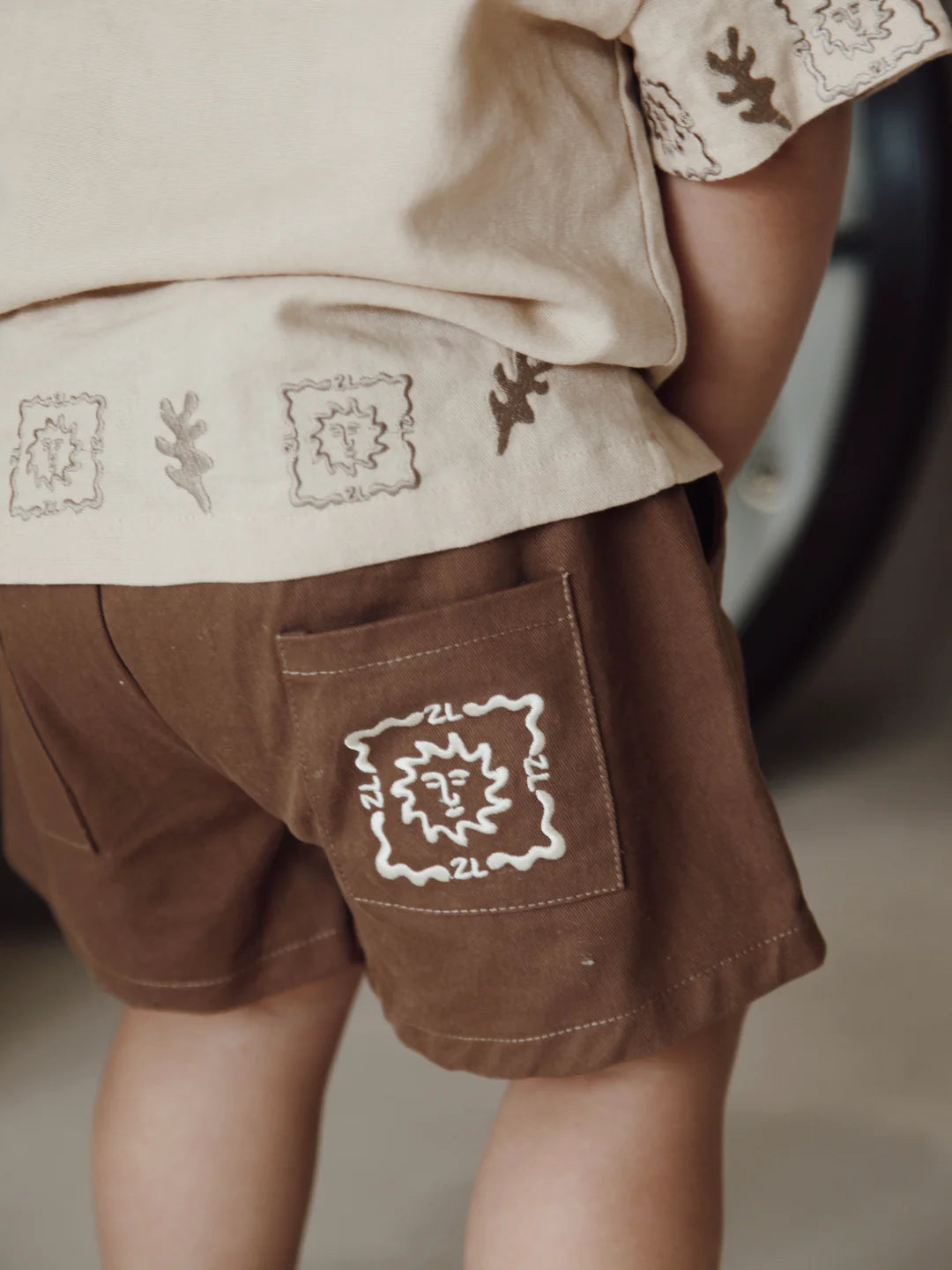 Ziggy Lou Canvas Shorts Sorrento